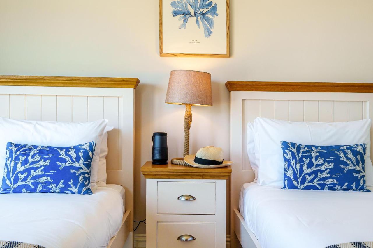 Carbis Bay - Luxury 3 Bed Penthouse Apartment With Sea Views Parking Sauna Balcony Bagian luar foto