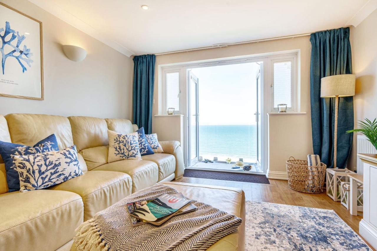 Carbis Bay - Luxury 3 Bed Penthouse Apartment With Sea Views Parking Sauna Balcony Bagian luar foto